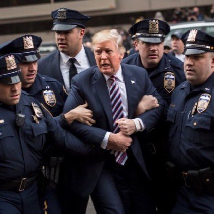 Donald Trump Arrested in New York City
